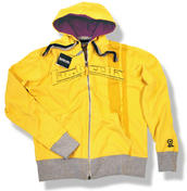 View Item New Lambretta Curved Logo Hoody Sweatshirt Yellow 